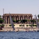temple, ships, luxor, columns, city, nile, antique, egypt, archaeology, the story, luxor, luxor, luxor, luxor, luxor
